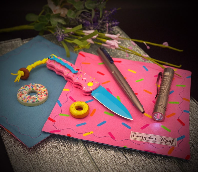 Mini Dessert Warrior Donut 6 EDC Handkerchief Etsy