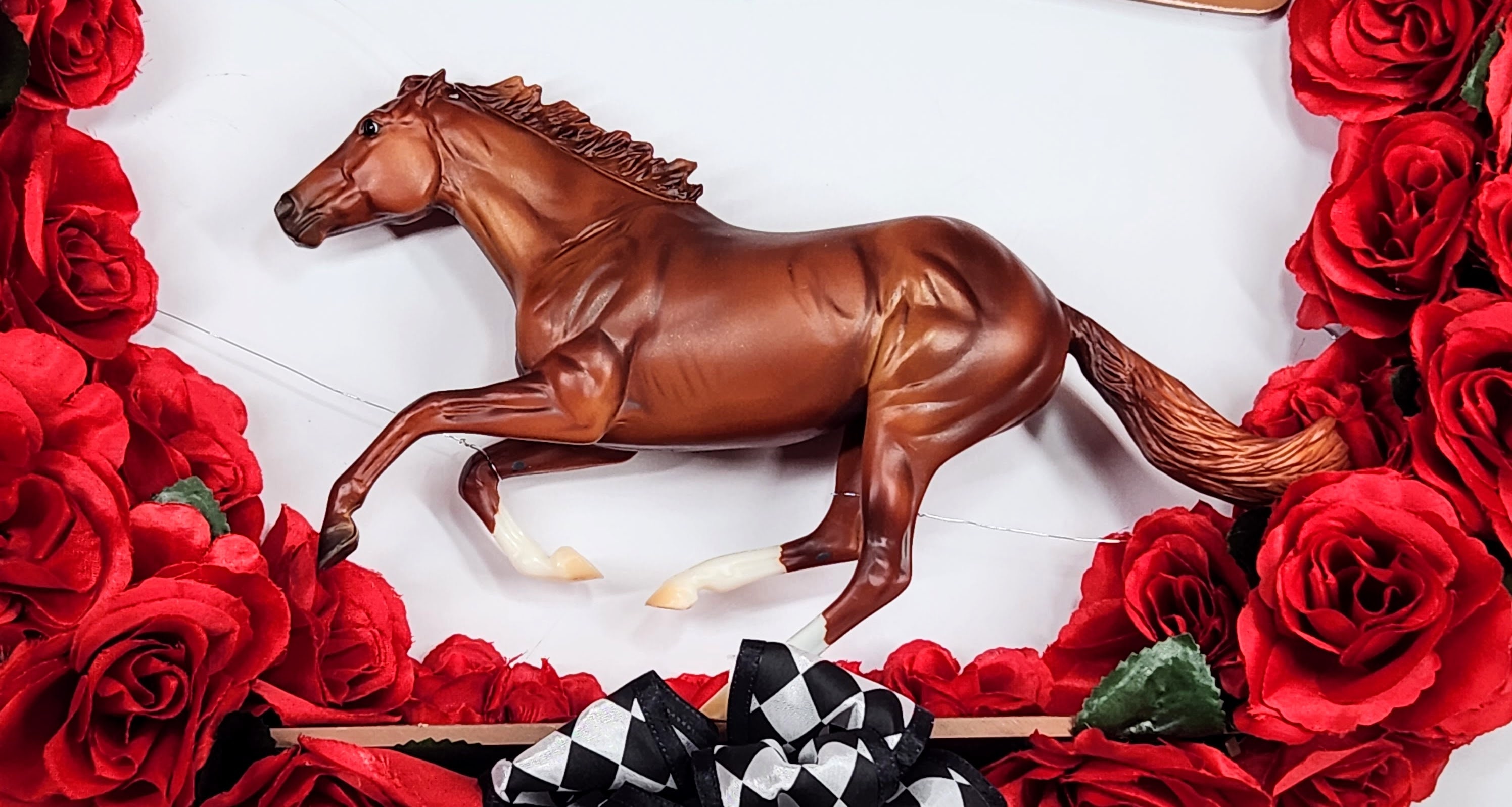 Kentucky Derby Rose Wreath With Secretariat and Plaque - Etsy