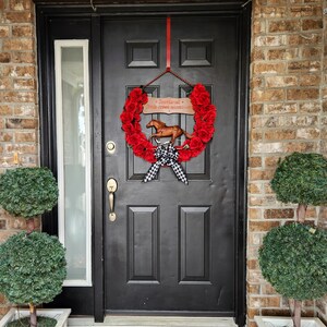 Kentucky Derby Rose Wreath With Secretariat and Plaque - Etsy