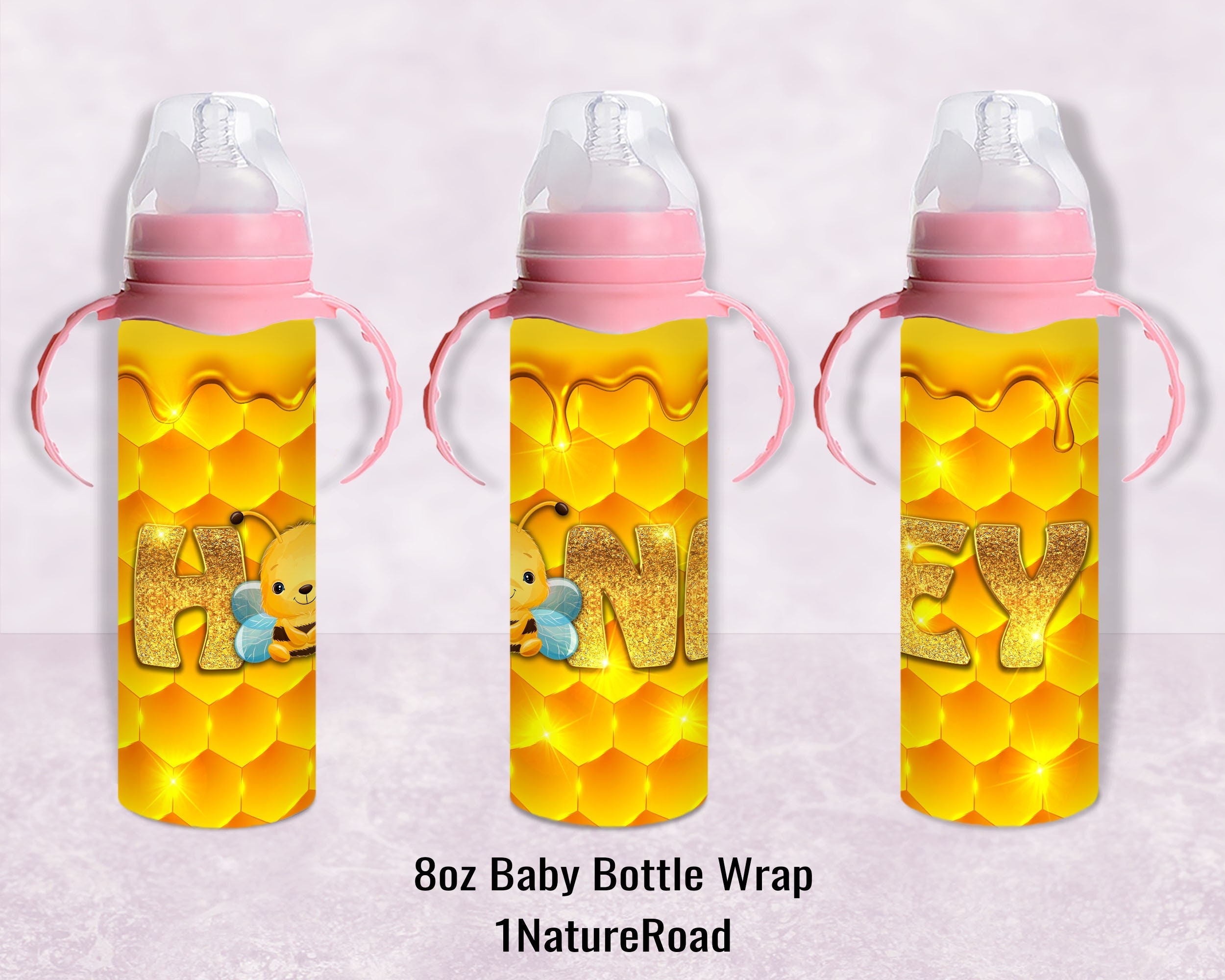 8 Oz Baby Bottle Design, Baby Girl, Baby Boy, Baby Bottle Wrap