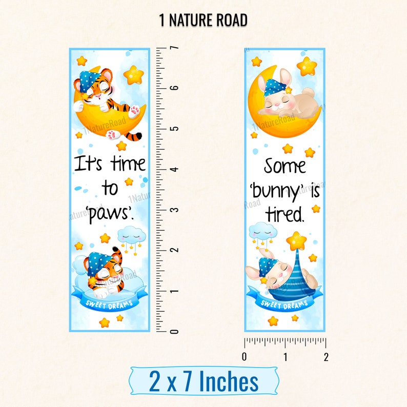 Childrens Printable Bookmarks, Digital Bookmarks, Bookmarks for Boys ...