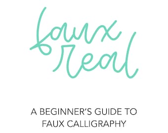 Beginner Faux Calligraphy Practice Sheets | Hand Lettering Worksheet | Fauxligraphy | Lowercase Letters | Learn Calligraphy | Monoline