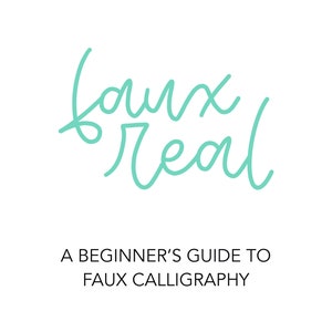 Anfänger Faux Kalligraphie Übungsblätter | Hand Lettering Arbeitsblatt | Fauxligrafie | Kleinbuchstaben | Kalligrafie lernen | Monoline