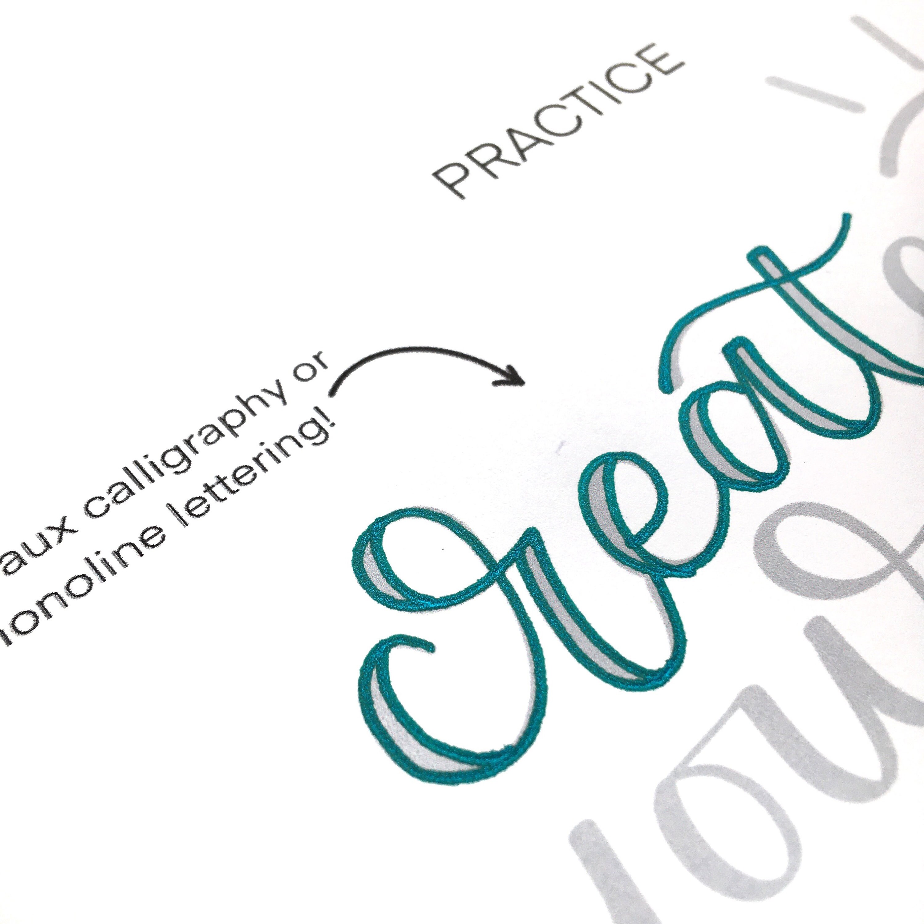 Chalk Lettering | Chalkboard Art | Beginner Faux Calligraphy ...