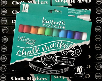 Mr. Pen- White Chalk Markers, 4 Pack, Chalk Markers, White Dry Erase Markers,  Ch