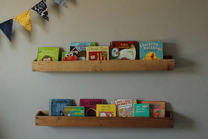 Rain Gutter Bookshelves Etsy