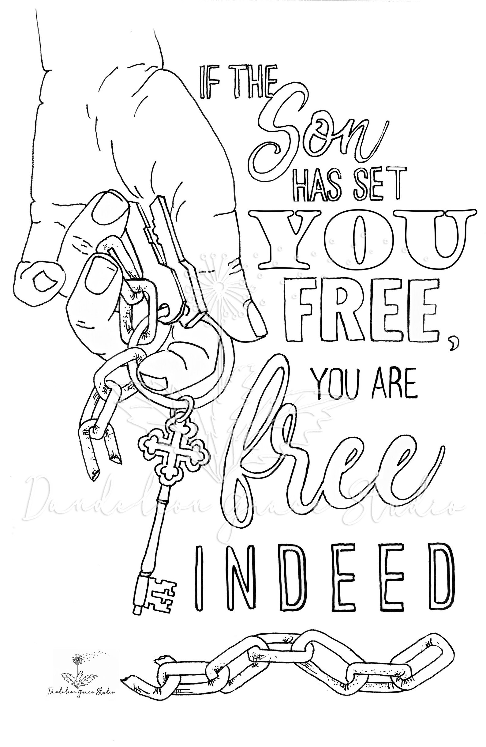 Bible Journal Template, Printable, Illustrated, Faith, Scripture, Trace ...