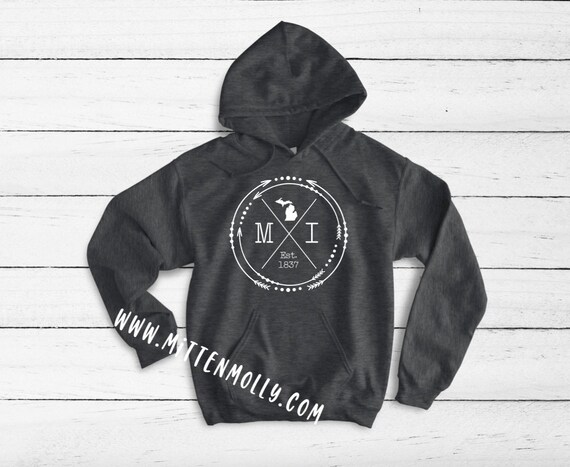 women's michigan hoodie