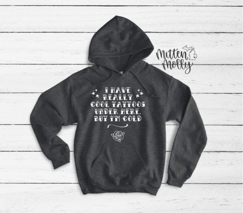 Tattoo Hoodie Etsy