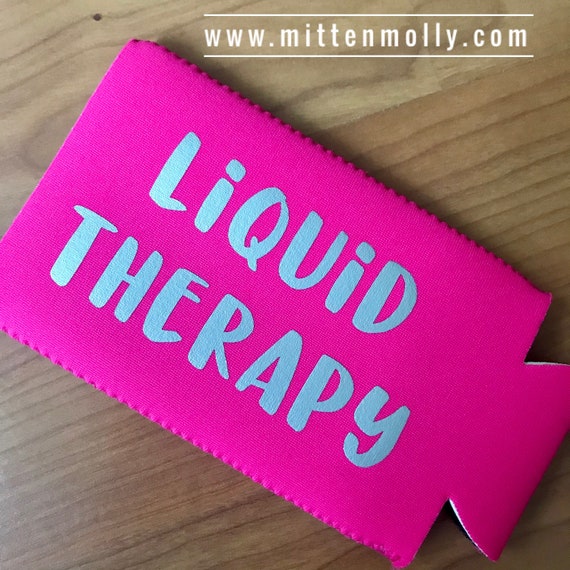 I Need Liquid Therapy Skinny Can Holder, Glitter Skinny Can Holder, sk –  Joyful Moose