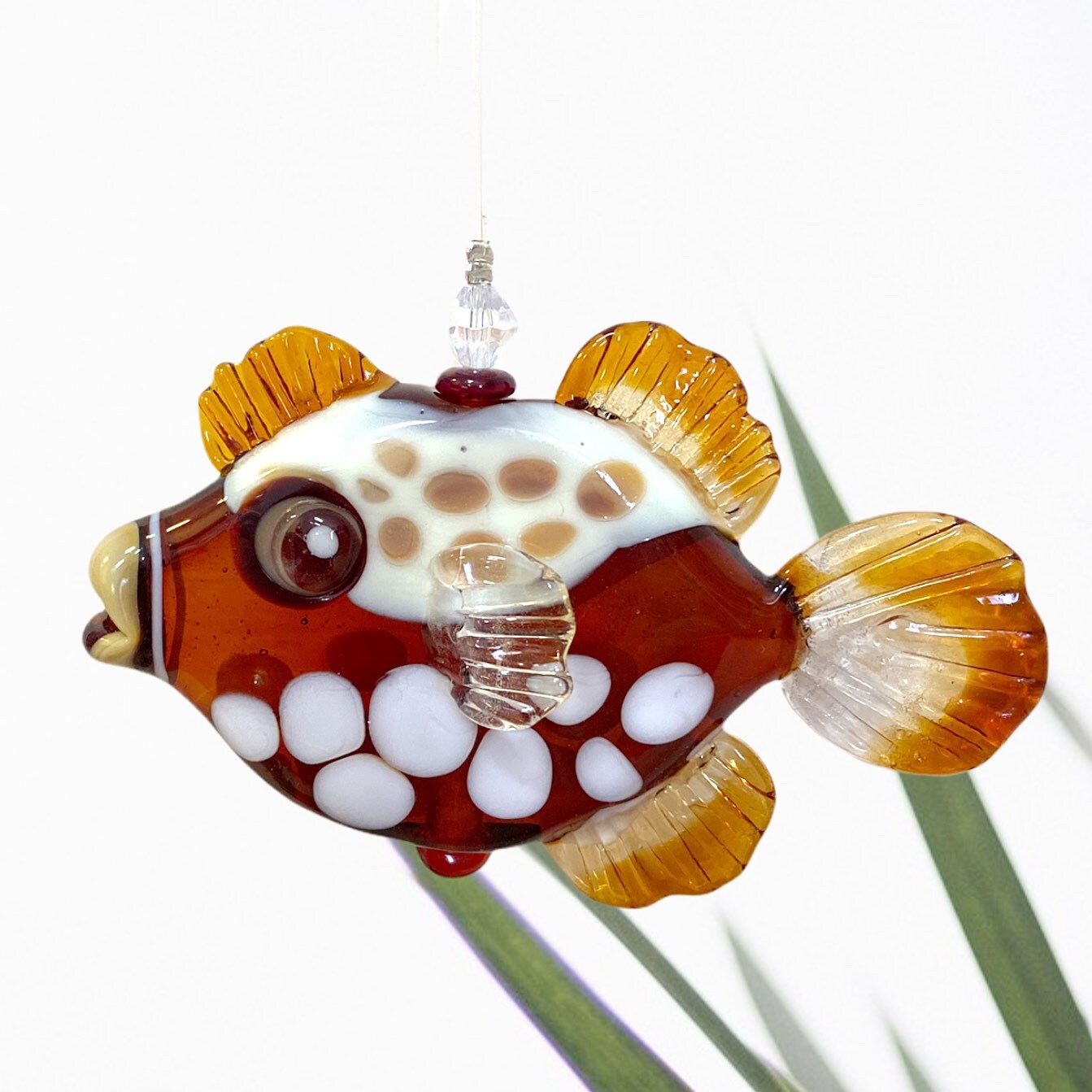 HandBlown Murano Glass Fish Mobile Etsy
