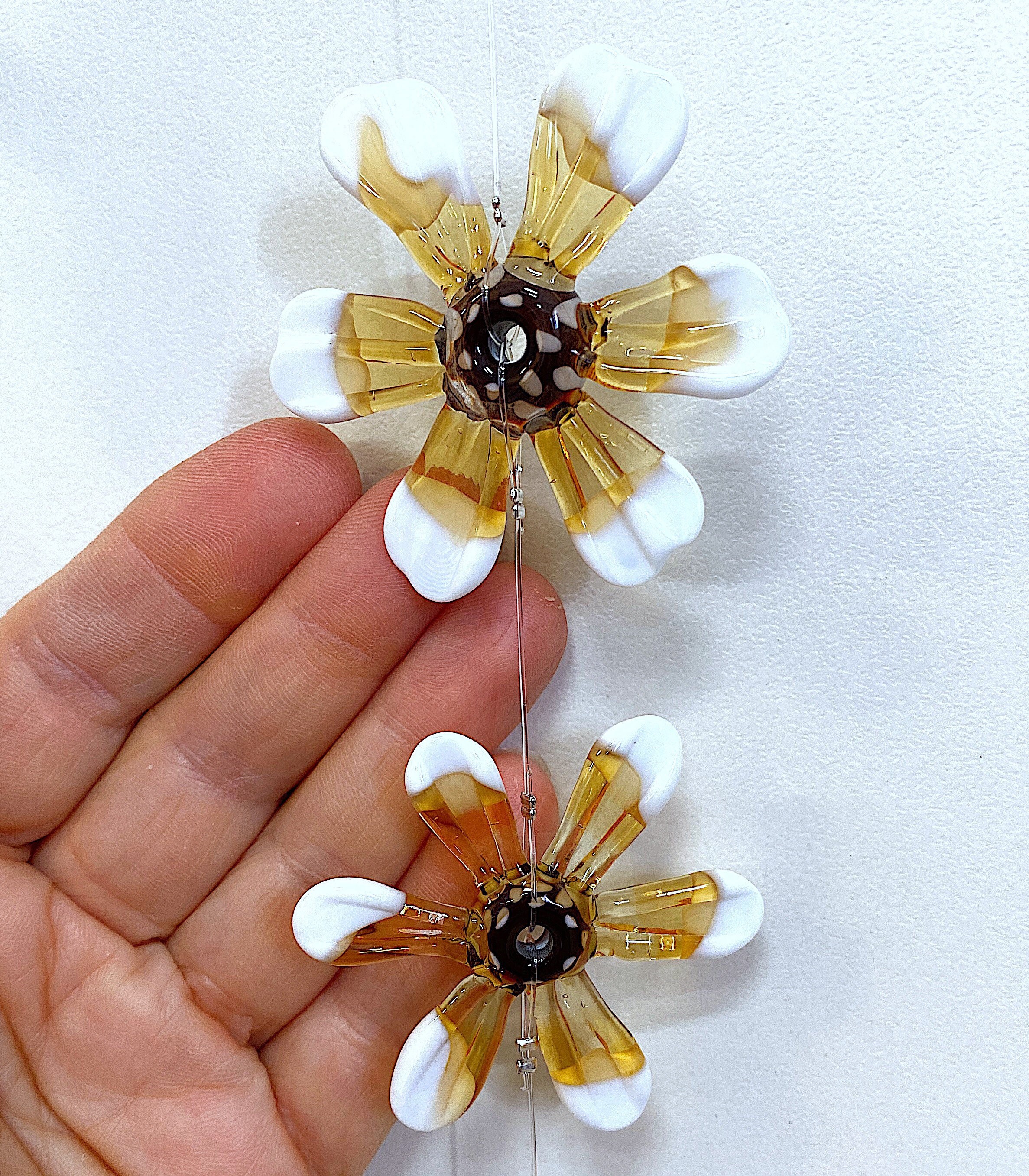 HandBlown Murano Glass Fish Mobile Etsy