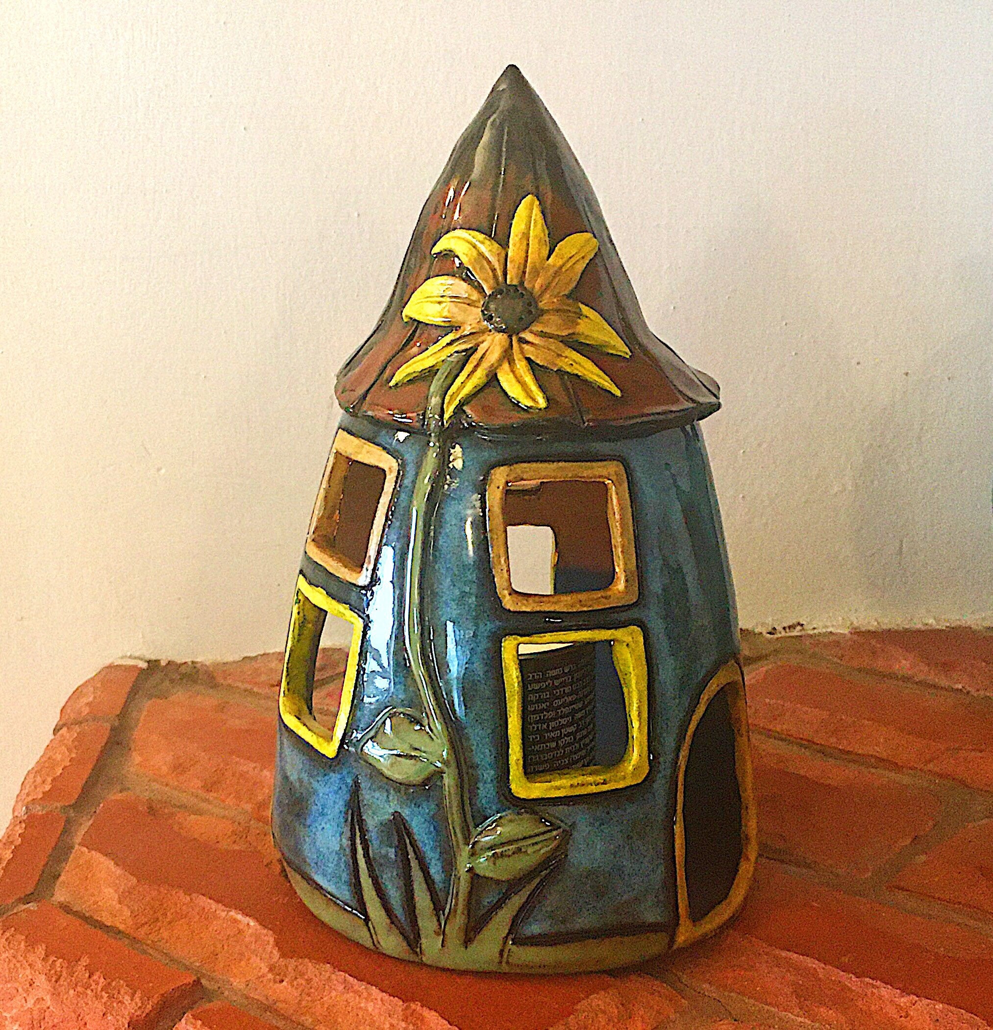 Rustic Ceramic House Candle Holder Ceramic and Pottery Home Etsy