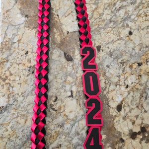 Graduation Lei // Ribbon Lei // Graduation Present // Hawaiian Lei // 2025 Grad Lei // Grad Gift