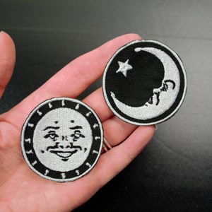 Ouija Sun and Moon Patch Set