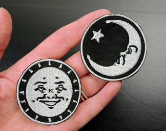 Ouija Sun and Moon Patch Set
