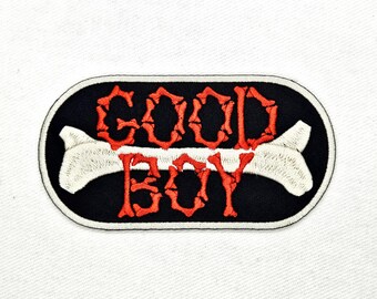Good Boy Iron on Patch
