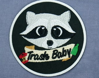 Trash Panda Baby Raccoon Patch (3 1/2")