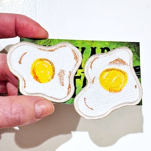 Over Easy Eggs 2er-Set Aufnäher zum Aufbügeln