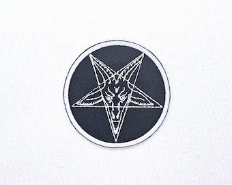 Baphomet Sigil Inspired Iron On Patch