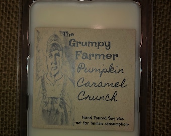 Pumpkin Caramel Crunch soy wax tart