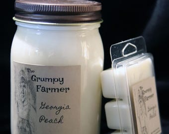 Georgia Peach Soy Wax Candle