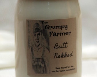Butt Nekked Soy Wax Candle