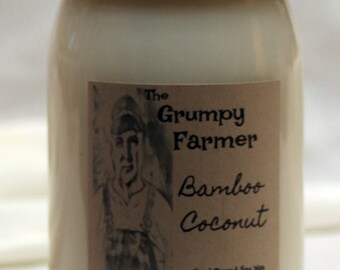 Bamboo & Coconut Soy Wax Candle