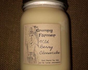 Wild Berry Cheesecake Candle