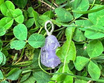 Buddha Amethyst Pendant