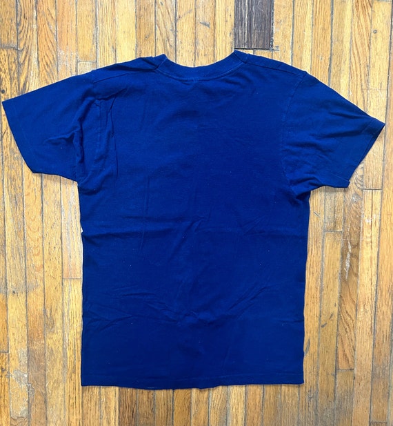 ミュージシャン SHADE Vintage TEE Navy L size Vintage 1980s Fruit of the Loom Pocket T-shirt Size M Made in USA