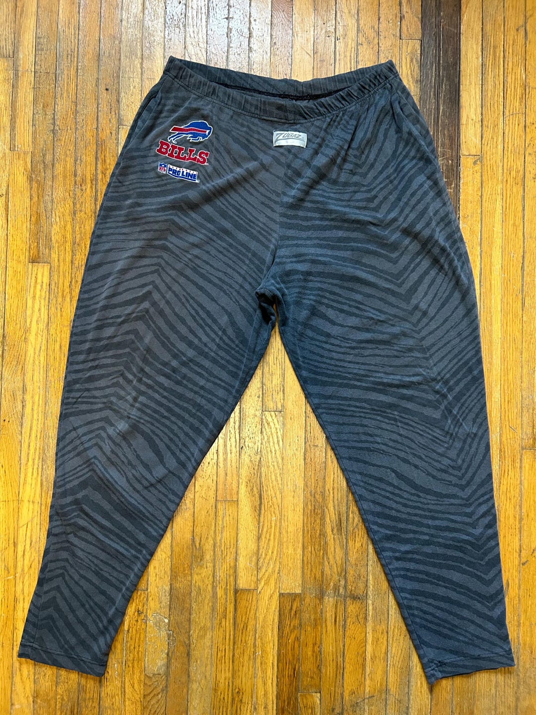 Vintage 1990s Buffalo Bills Authentic Pro Line Zubaz Pants XL
