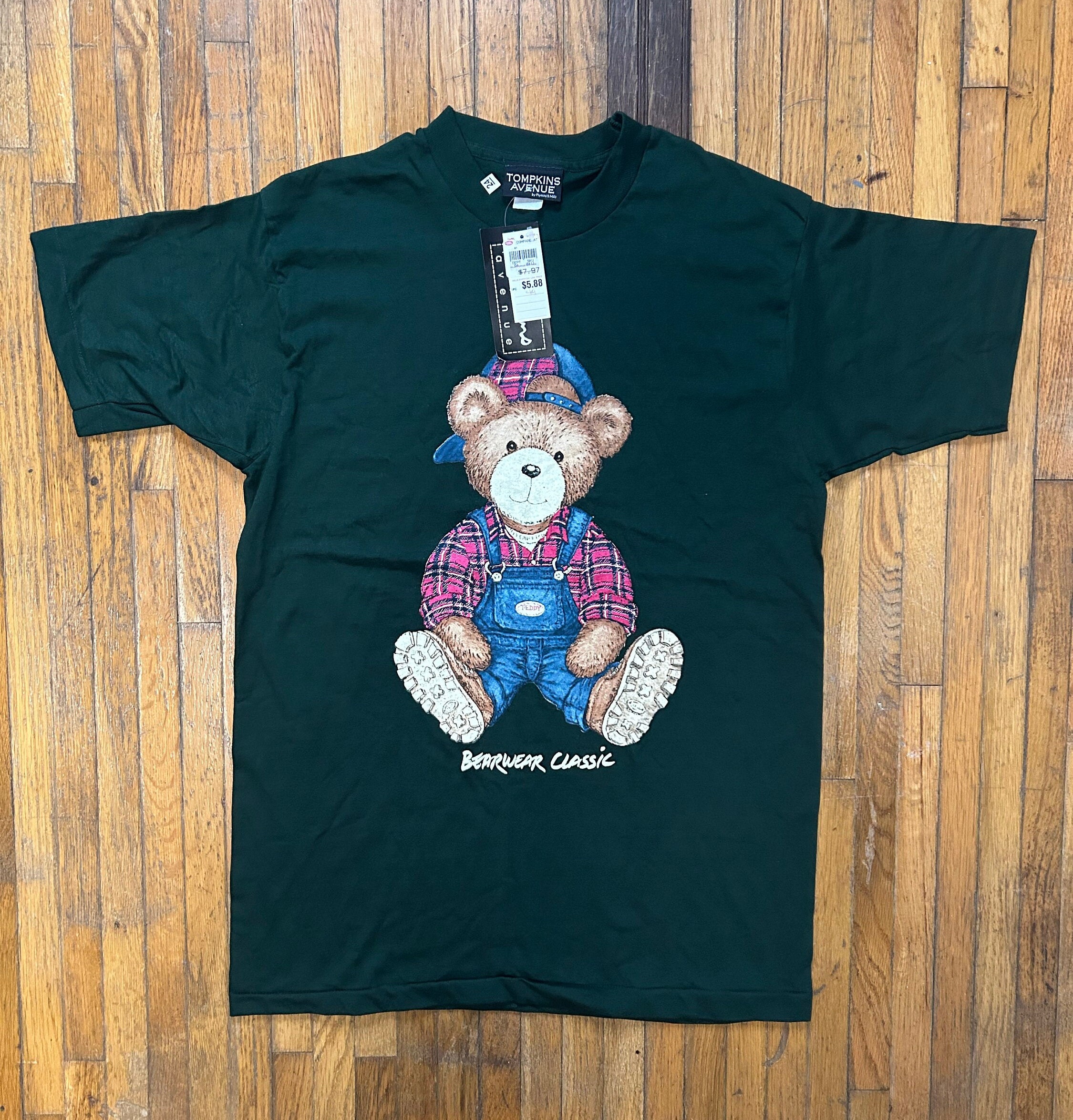 Tompkins Avenue 90s Vintage Teddy Bear Bearwear Classic Size