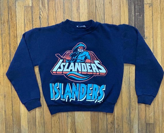 90年代 NHL ニューヨーク アイランダーズのサテンジャケット　L 90年代 NHL ニューヨーク アイランダーズのサテンジャケット L 90年代