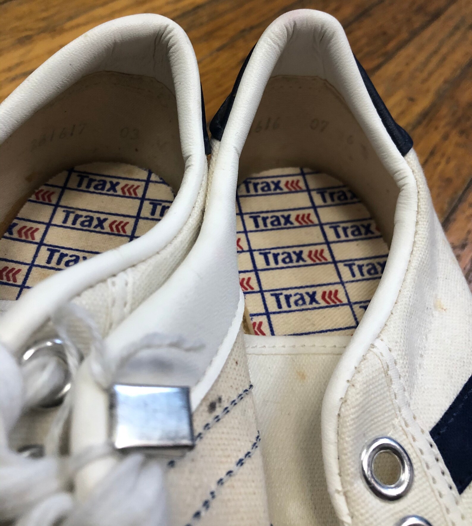1970's trax shoes