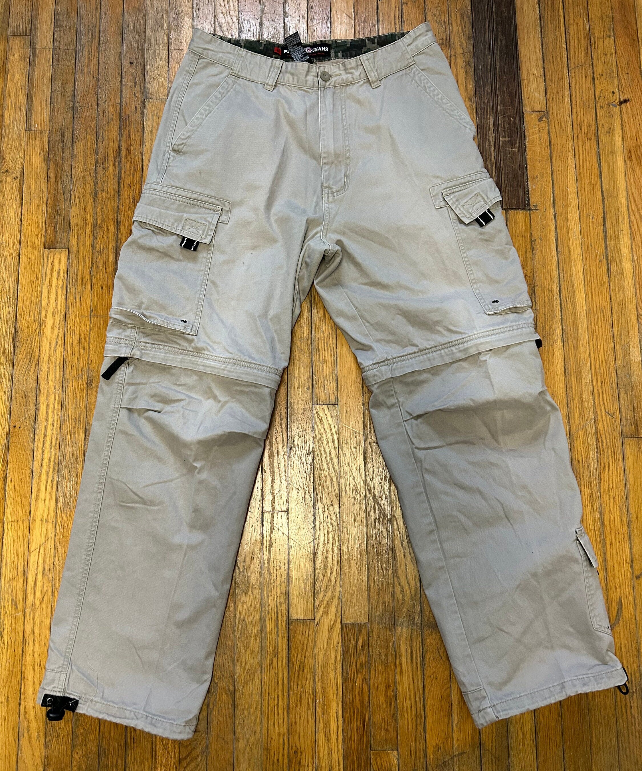 Relaxed Fit Zip-off Cargo Pants