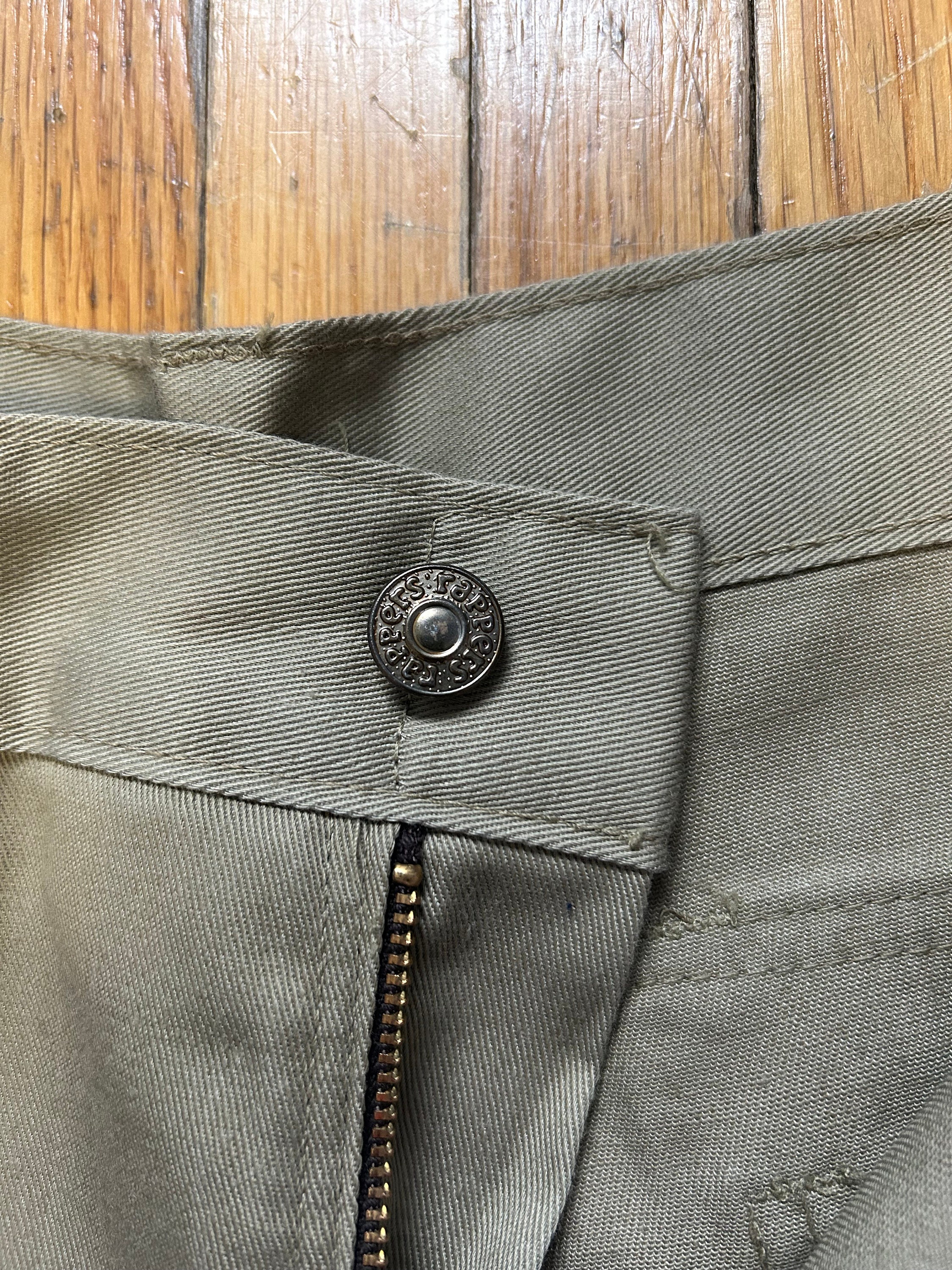 Vintage 1970s Rappers by Washington Mfg. Co Cargo Pants
