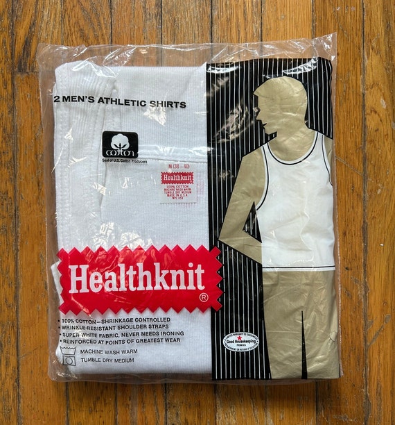 Vintage 1940s Healthknit Cotton/Wool Union Suit 3 Seasons NOS Long  Underwear 44 