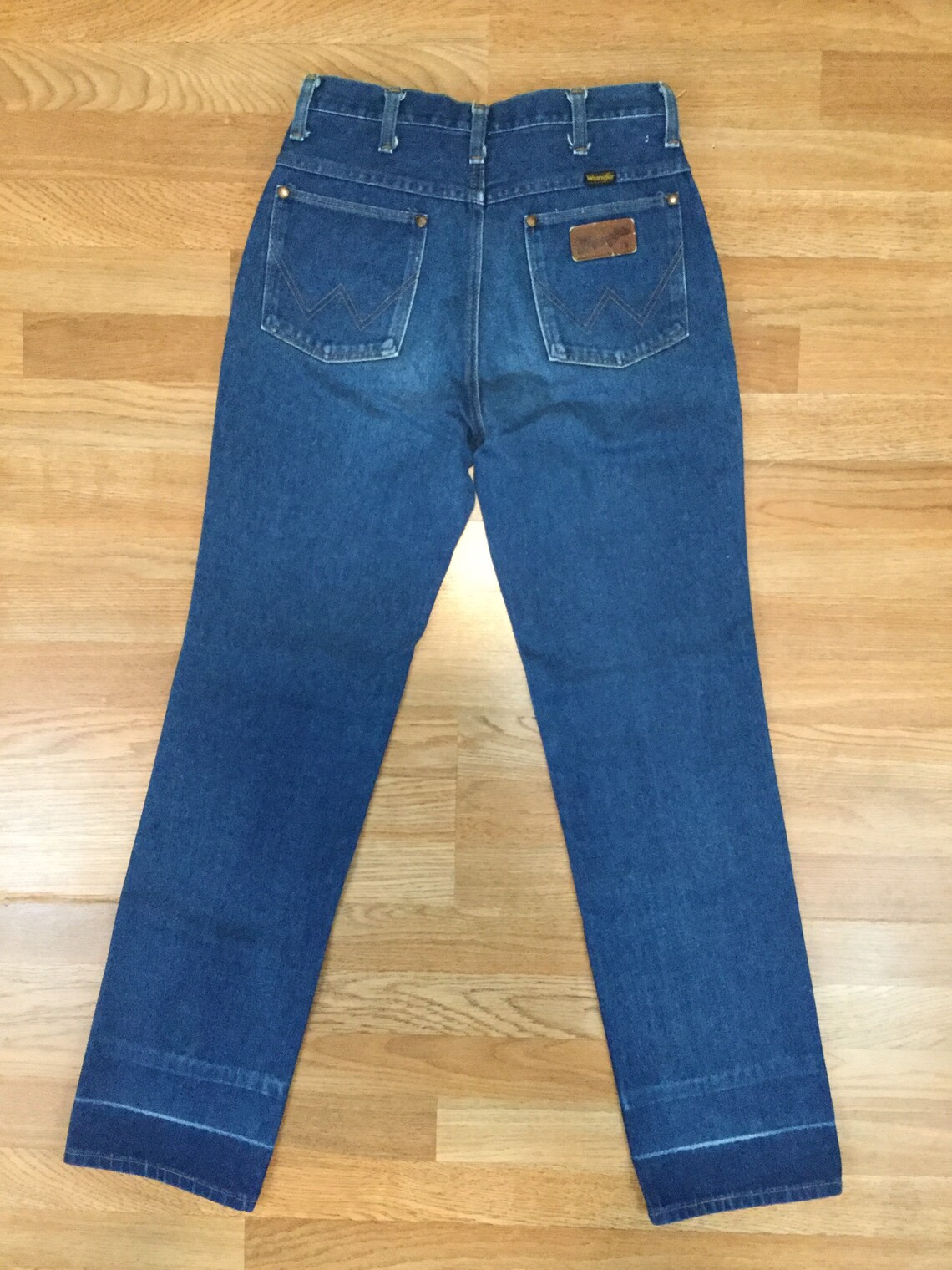 Vintage 1970s Wrangler Jeans Made In USA 32x34 Straight Etsy