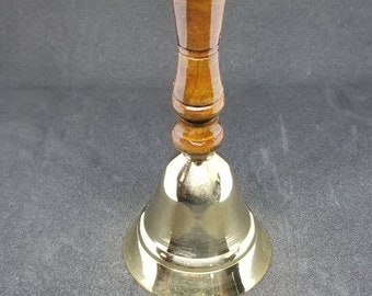 Temple Bell with Wooden Handle