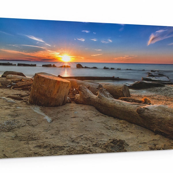 Lake Erie Sunset Wall Art Etsy