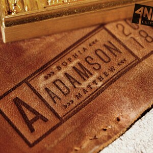 Customized Branding Iron Stamps, Custom Logo Stamps