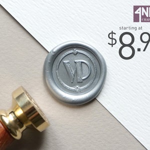 Sello de sello de cera personalizado - Design007