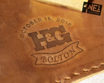 Customized Branding Iron Stamps, Custom Logo Stamps, Custom Flame Heated branding iron, Leather Stamps, wedding wood branding