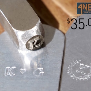 Sellos de metal personalizados, sellos de logotipo personalizados, sellos de joyería de logotipo