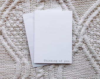 Thinking Of You Card || Greeting Cards || Handmade Cards ||