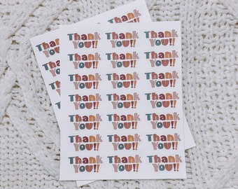 Thank You Stickers