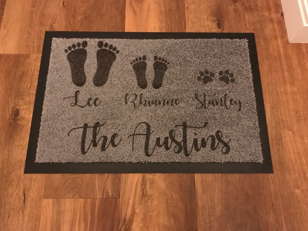 Personalised Door Mat Etsy UK