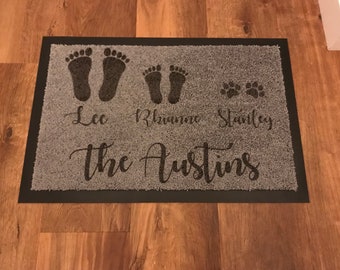 Personalised Door Mat