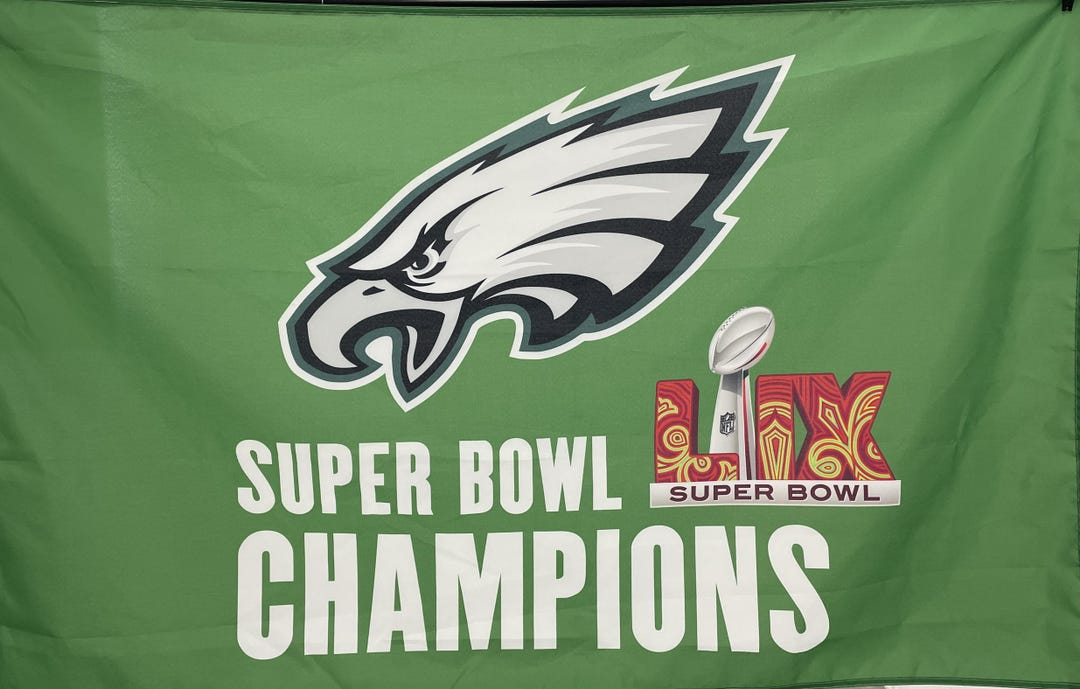 Philadelphia Eagles Kelly Green Super Bowl 59 LIX Champions ...